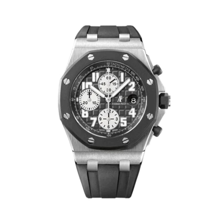 Audemars Piguet Royal Oak Offshore 42mm Chronograph Rubber Watch 25940SK