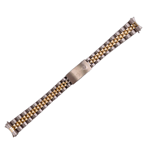 For Rolex 26mm Watch 10k Yellow Gold & Stainless Steel Jubilee Bracelet