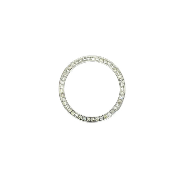 For Rolex 31mm 1.00ct Steel Diamond Bezel