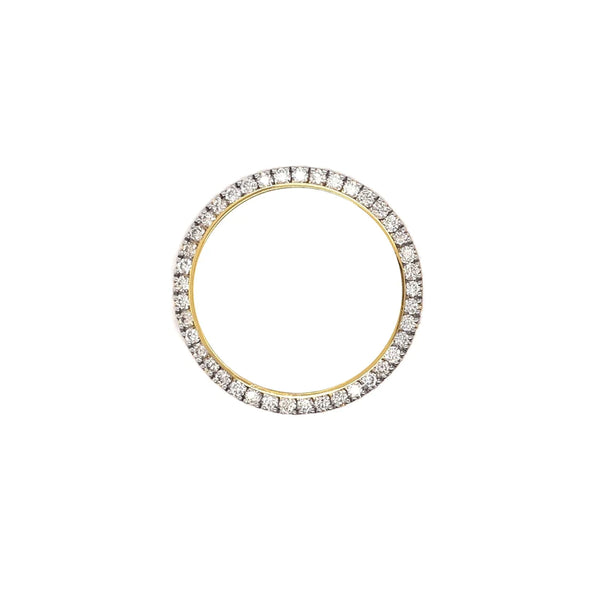 For Rolex 34mm 2.75ct Gold Plating Diamond Bezels