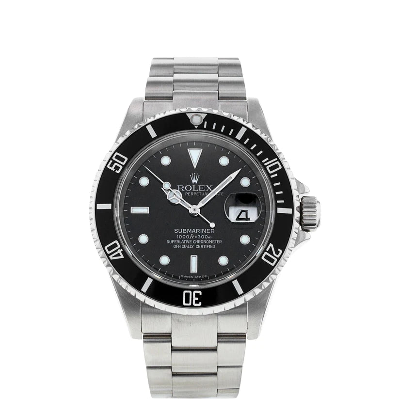 Rolex Submariner 40mm Date Black Dial Ceramic Stainless Steel Watch 116610LN