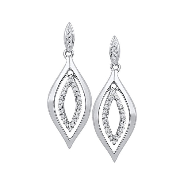 Oval Dangle Earrings