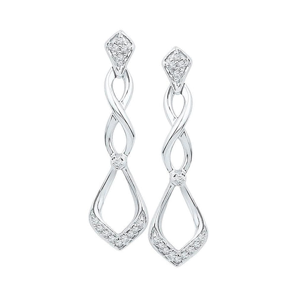 Teardrop  Diamond  Earrings