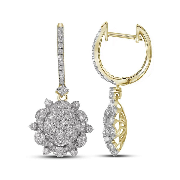 Diamond Starburst Earrings