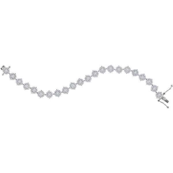 white gold Diamond Tennis Bracelet