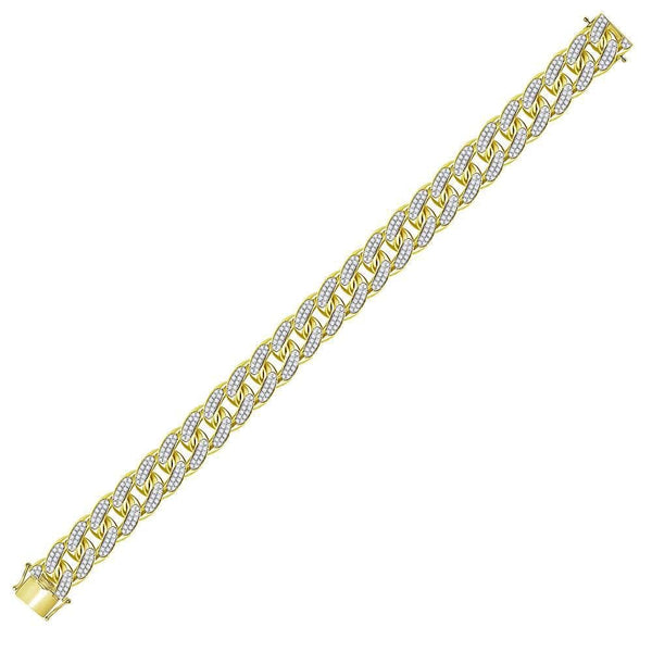 diamond cuban bracelet