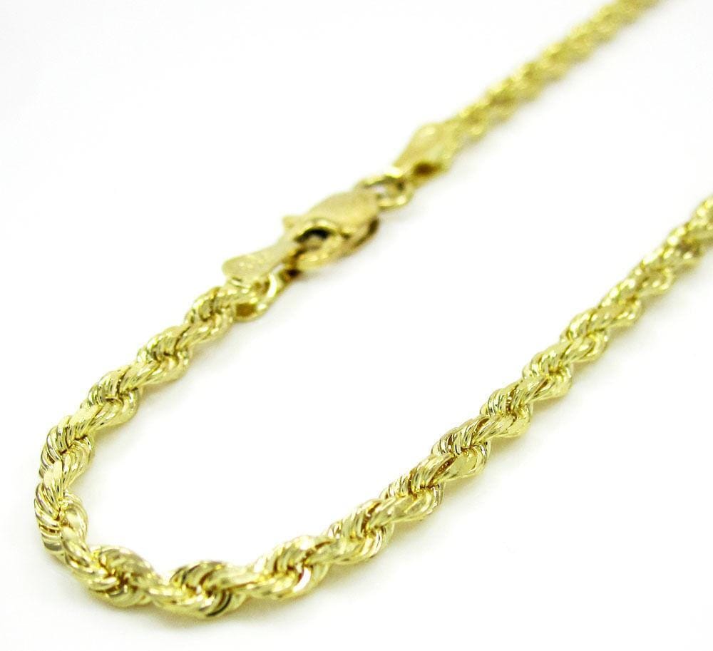 Gold Initial Bracelet 10K Yellow Gold / F