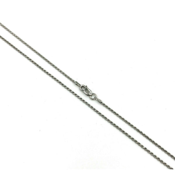 sterling silver rope chain mens