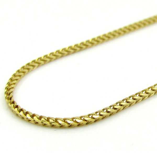 yellow gold franco chain