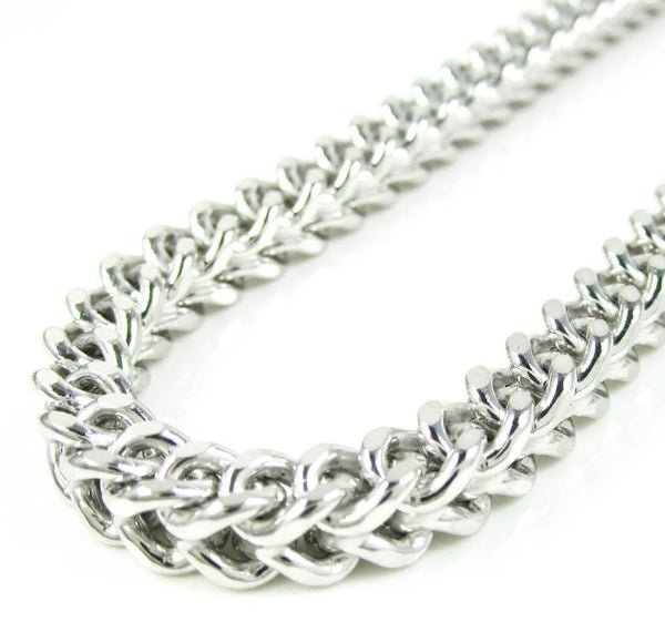 White Gold Franco Chain