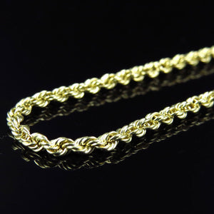 Yellow Gold Rope Chain