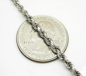 3mm Rope Chain Necklace