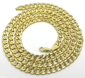 5.5MM 10K Yellow Gold Cuban Link Chain Necklace, Chain, Jawa Jewelers, Jawa Jewelers