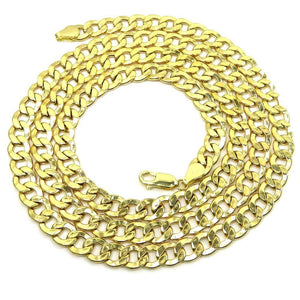 6.5MM 10K Yellow Gold Hollow Cuban Chain, Chain, Jawa Jewelers, Jawa Jewelers