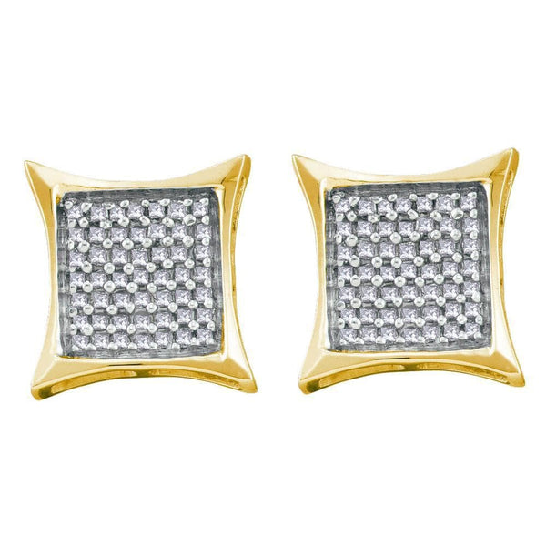 kite shaped diamond earrings