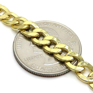 6.5MM 10K Yellow Gold Hollow Cuban Chain, Chain, Jawa Jewelers, Jawa Jewelers