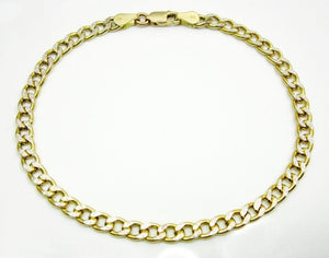 4.5MM 10K Yellow Gold Pave Cuban Chain Necklace, Chain, Jawa Jewelers, Jawa Jewelers