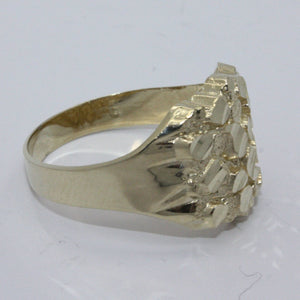 gold nugget ring