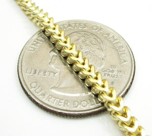 3MM Yellow Gold Franco Chain