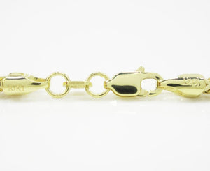 Gold Chain Lobster Clasp