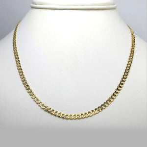 4.5MM 10K Yellow Gold Hollow Cuban Chain, Chain, Jawa Jewelers, Jawa Jewelers