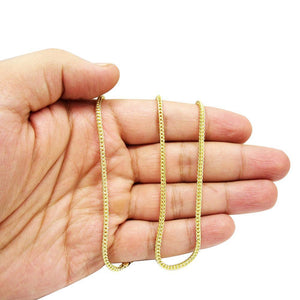 Yellow Gold Franco Chain on hand