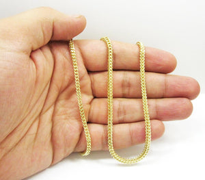 Yellow Gold Franco Chain on hand