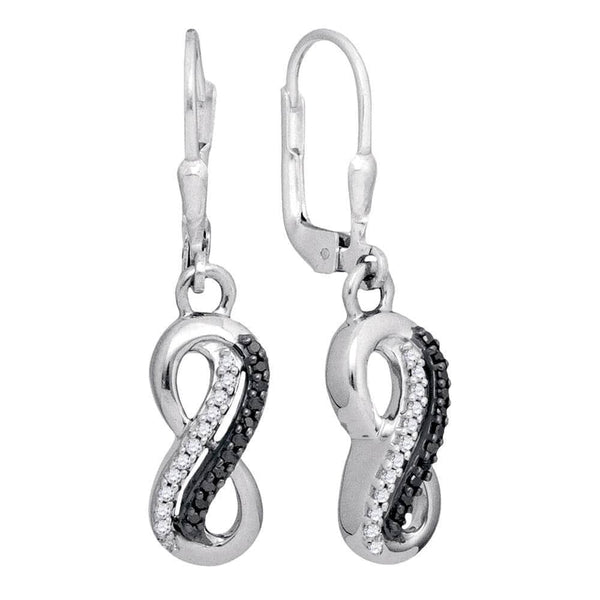 cheap black diamond earrings