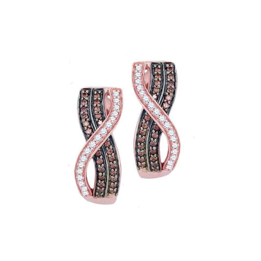 real diamond hoop earrings