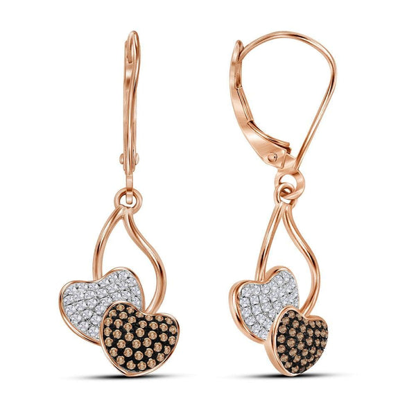 heart Diamond  Earrings