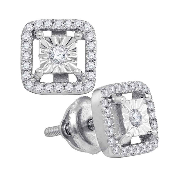 Solitaire Diamond stud Earrings