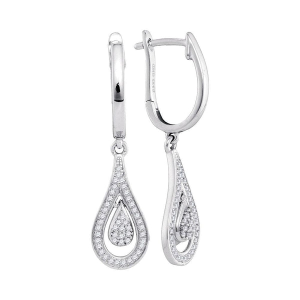 Diamond Teardrop Earrings