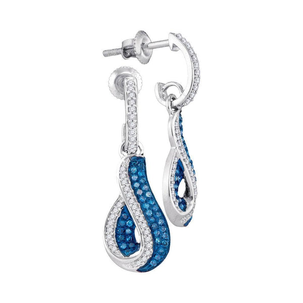 Teardrop  Diamond  Earrings