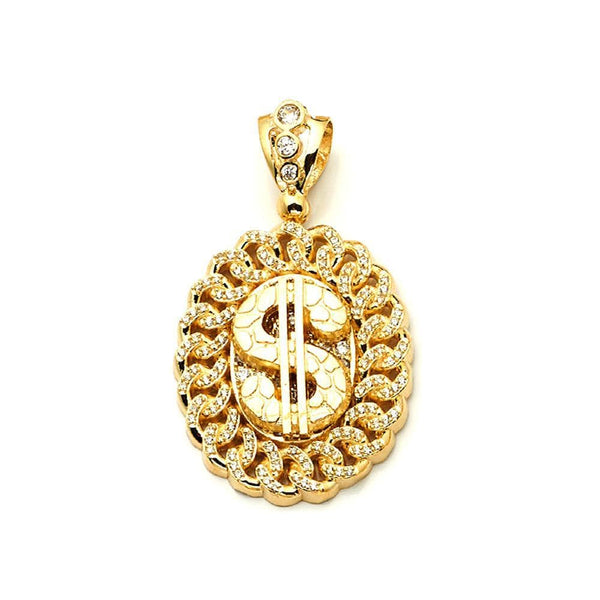 dollar sign pendant