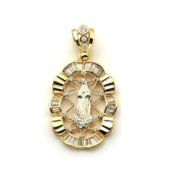 gold jesus pendant necklace