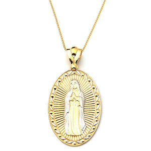 gold religious pendant