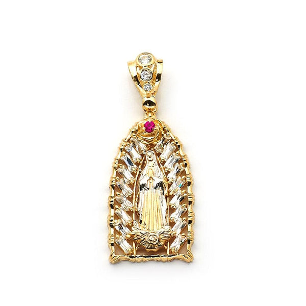 gold religious pendant