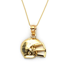 yellow gold pendant necklace