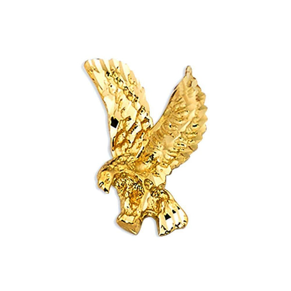 gold eagle pendant