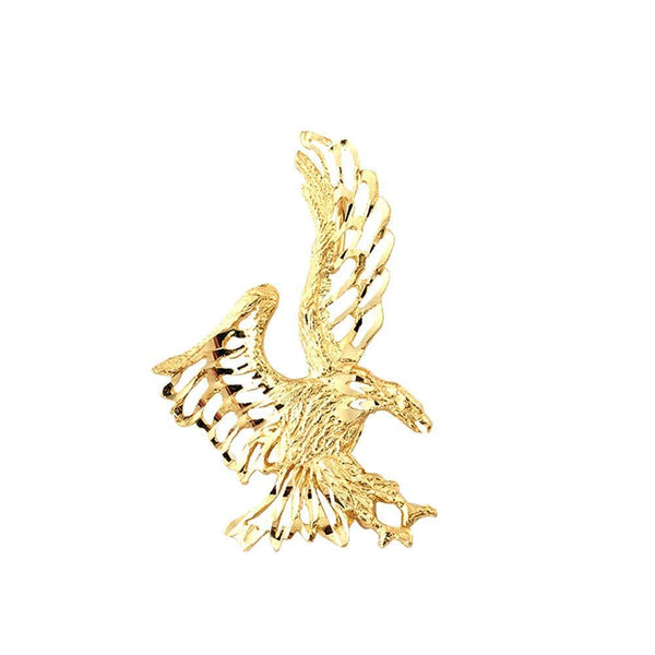 gold eagle pendant necklace