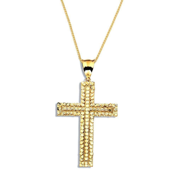 Gold Cross Pendants for Men & Women | Elegant 10k Gold - Jawa Jewelers