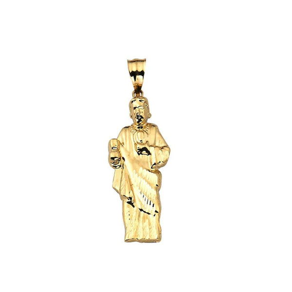 yellow gold pendant necklace