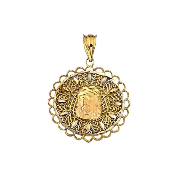 yellow gold pendant necklace