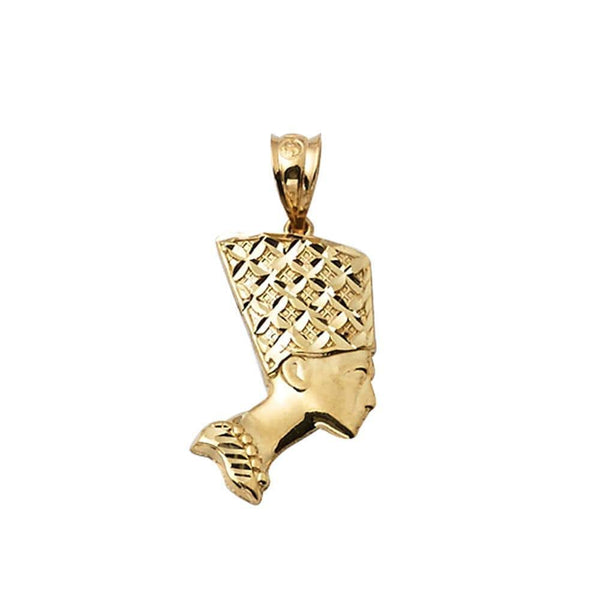 yellow gold pendant necklace