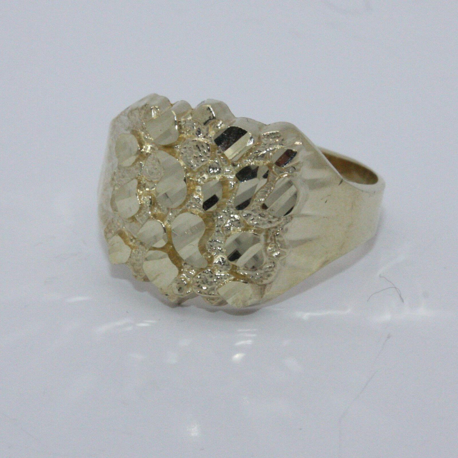 10 KT Gold Nugget 4.0 Grams Ring - Jawa Jewelers